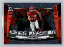 2025 Donruss Optic Chain Reaction Travis Kelce #7 card