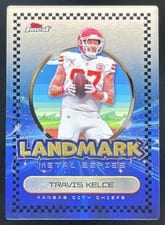2025 Finest Landmark Metal Series Travis Kelce #LMS-19 card