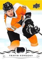 2018-19 Upper Deck Base Set Travis Konecny #133 card