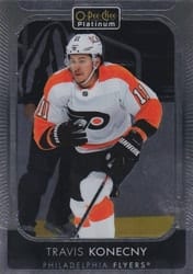 2021-22 O-Pee-Chee Platinum Base Set Travis Konecny #188 card