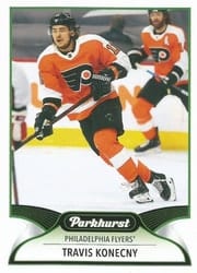 2021-22 Parkhurst Base Set Travis Konecny #11 card
