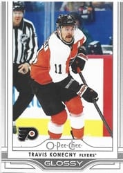 2025-26 Upper Deck O-Pee-Chee Glossy Travis Konecny #OG-18 card