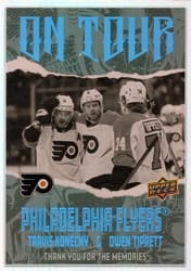 2024-25 Upper Deck On Tour Travis Konecny / Owen Tippett #OT-3 card
