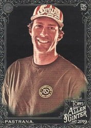 2019 Topps Allen & Ginter X Base Set Travis Pastrana #184 card