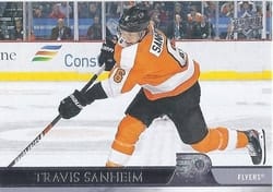 2020-21 Upper Deck Base Set Travis Sanheim #138 card