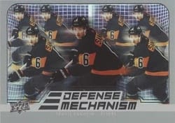 2022-23 Upper Deck Defense Mechanism Travis Sanheim #DM-30 card