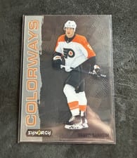 2024-25 Upper Deck Synergy Colorways Travis Sanheim #L-49 card