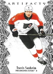 2025-26 Upper Deck Artifacts Base Set Travis Sanheim #72 card