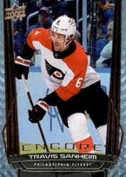 2025-26 Upper Deck Encore Travis Sanheim #E-32 card