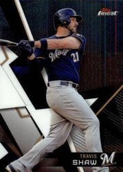 2018 Finest Base Set Travis Shaw #41 card