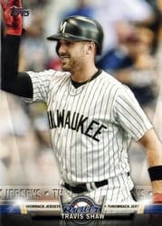 2018 Topps Topps Salute (Series Two) Travis Shaw #S-18 card