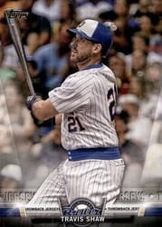 2018 Topps Topps Salute (Series Two) Travis Shaw #S-34 card