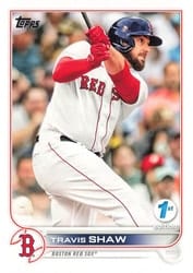 2022 Topps 1st Edition Base Set Travis Shaw #88 card