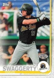 2019 Topps Pro Debut Base Set Travis Swaggerty #177 card