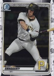 2020 Bowman Chrome Prospects Travis Swaggerty #BCP-146 card