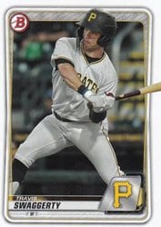 2020 Bowman Prospects Travis Swaggerty #BP-146 card
