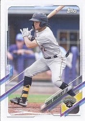 2021 Topps Pro Debut Base Set Travis Swaggerty #PD-150 card
