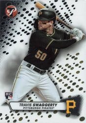 2023 Topps Pristine Base Set Travis Swaggerty #26 card
