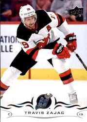 2018-19 Upper Deck Base Set Travis Zajac #362 card