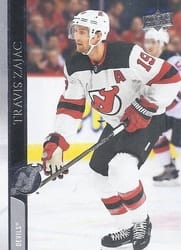 2020-21 Upper Deck Base Set Travis Zajac #365 card