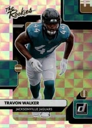 2022 Donruss The Rookies Travon Walker #TR-25 card