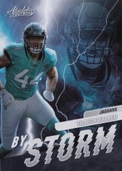 2022 Panini Absolute By Storm Travon Walker #BST-17 card