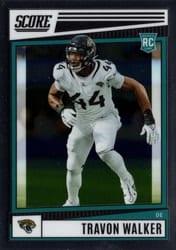 2022 Panini Chronicles Score Premium Rookies Travon Walker #SP-340 card