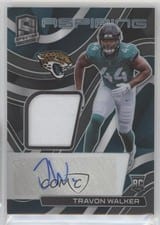 2022 Panini Spectra Aspiring Patch Autographs Travon Walker #APA-TWA card