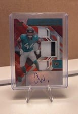 2022 Panini XR Rookie Swatch Autographs Travon Walker #RSA-TW card