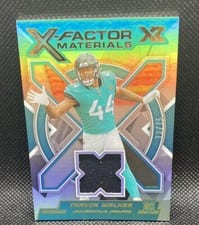 2022 Panini XR X Factor Materials Travon Walker #XFM-TW card