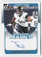 2024 Donruss Signature Marks Travon Walker #SMA-TWA card