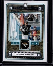 2024 Panini Photogenic Troops Tribute Travon Walker #4 card