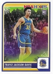 2023-24 Hoops Haunted Hoops Base Set Trayce Jackson-Davis #68 card