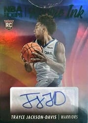 2023-24 Hoops Rookie Ink Trayce Jackson-Davis #RI-TJD card