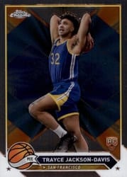 2023-24 Topps Chrome Base Set Trayce Jackson-Davis #176 card