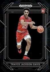 2023 Panini Prizm Draft Picks Base Set Trayce Jackson-Davis #7 card