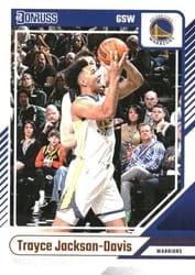 2024-25 Donruss Base Set Trayce Jackson-Davis #186 card
