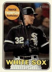 2018 Topps Heritage Base Set Trayce Thompson #530 card