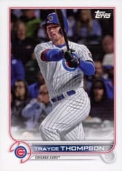 2022 Topps Mini Base Set Trayce Thompson #574 card