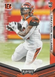 2019 Panini Playoff Base Set Trayveon Williams #276 card
