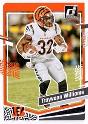 2023 Donruss Base Set Trayveon Williams #59 card