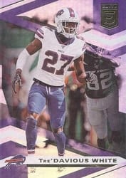 2020 Donruss Elite Base Set Tre'Davious White #11 card