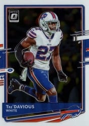 2020 Donruss Optic Base Set Tre'Davious White #15 card