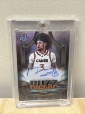2025-26 Bowman Buzz Factor Autographs Tre Donaldson #BZA-TD card