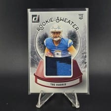 2025 Donruss Rookie Holiday Sweater Tre Harris #SWE-THS card