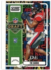 2025 Score NFL Draft Tre Harris #9 card