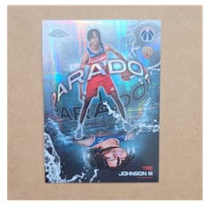 2025-26 Topps Chrome Paradox Tre Johnson III #PX-26 card
