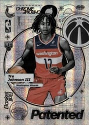 2025-26 Topps Chrome Patented Tre Johnson III #PD-21 card