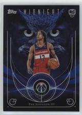 2025-26 Topps Midnight Night Owls Tre Johnson III #NO-21 card