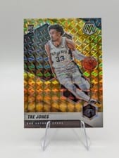 2020 Panini Mosaic Tre Jones #243 card